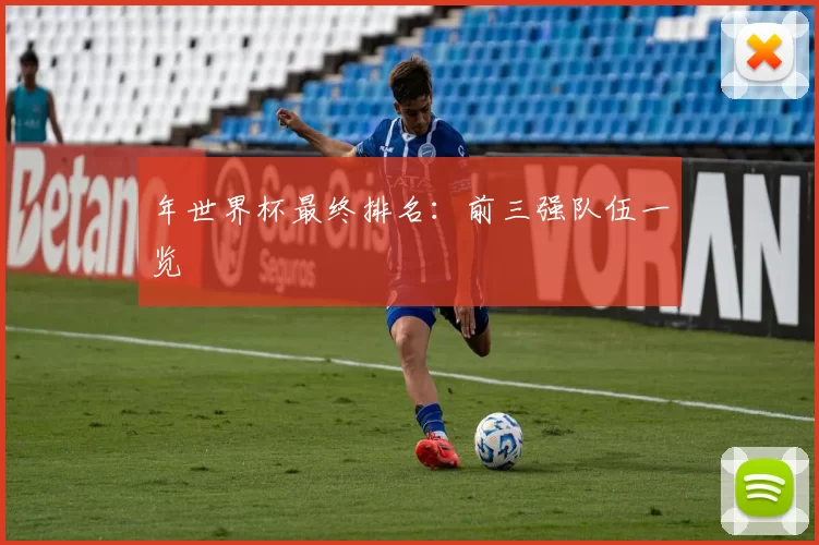 年世界杯最终排名：前三强队伍一览